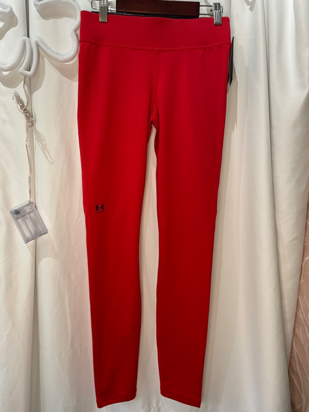 Under Armour Bright Red Performance Leggings